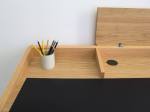 Ten by Piurra. Oak desk, made in Portugal.