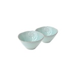 Set of two ceramic bowls, by Costa Nova.